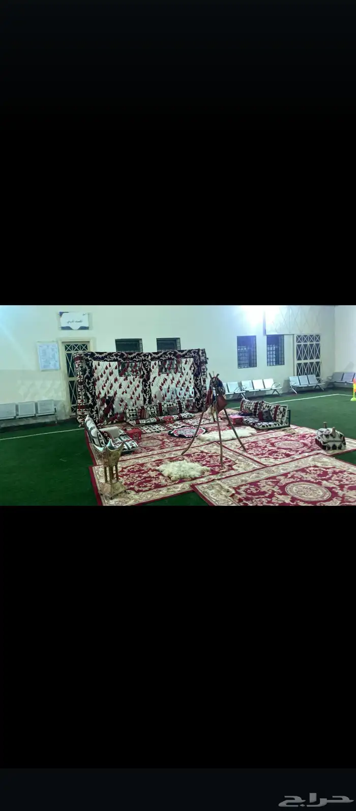 تأجير خيام جلسات شعبيه كراسي طاولات دفايات قهوجين صبابين 4