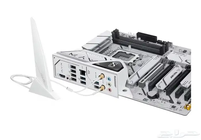 مذربورد Z790 اسوس أبيض بالكامل جديد بكرتونه 4