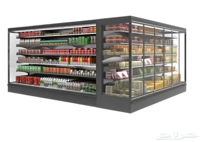 غرف تبريد وتجميد وثلاجات عرض مكشوفه 0