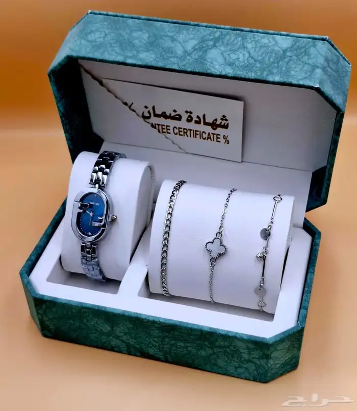 طقم ساعه نسائي فخم 0