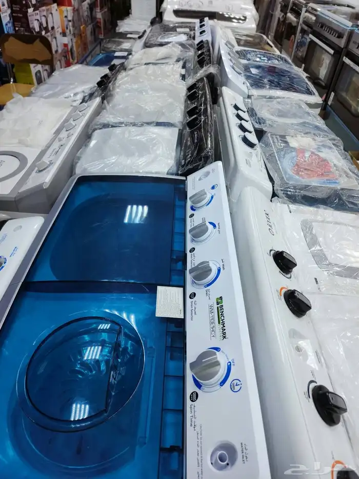 غسالات حوضين غسالة ملابس مع التوصيل مجاني فوري غسالات تماتيك 2