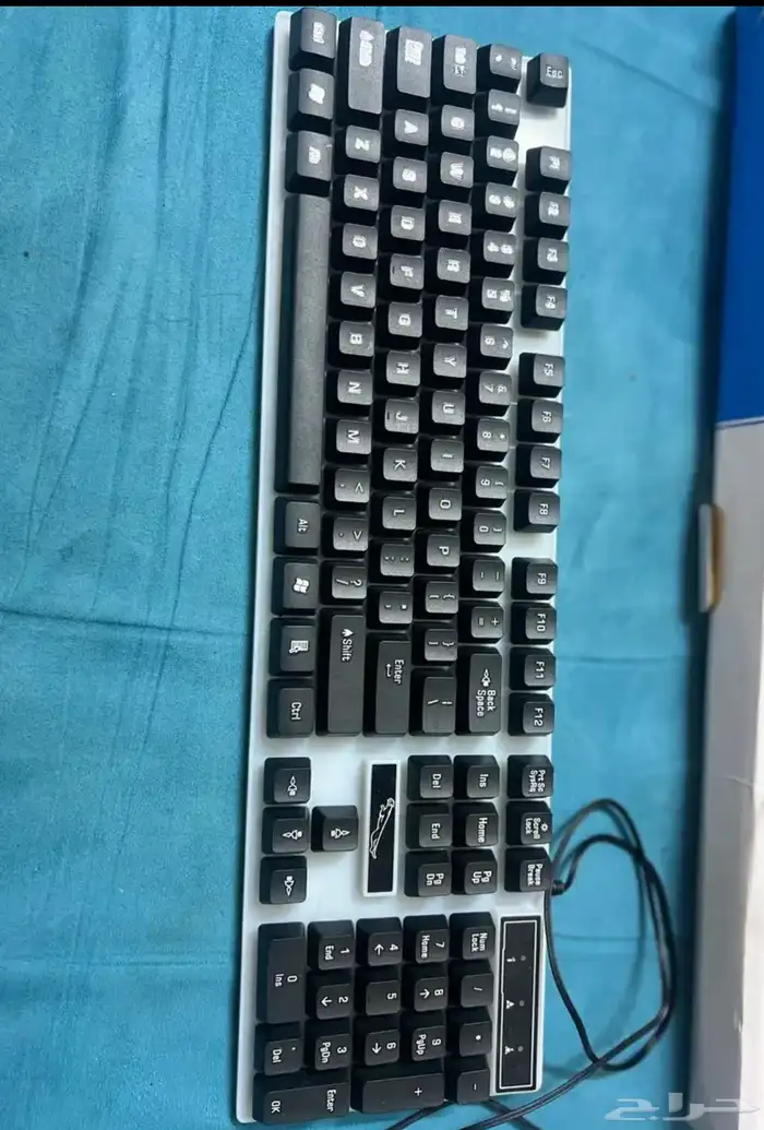 ماوس كيبورد قيمنق سلكي الماوس والكيبورد لا تشتكي من شيء 0