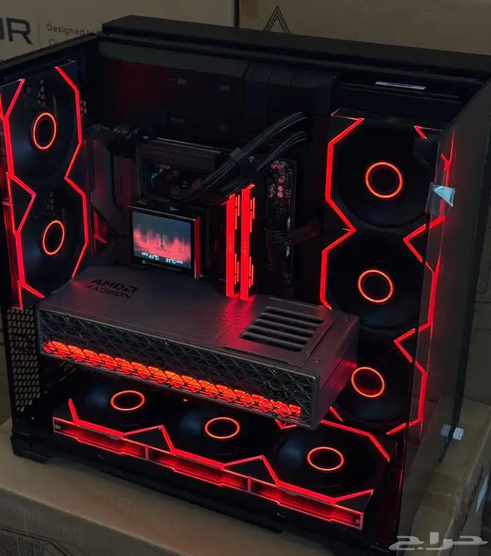 بي سي قيمنق RX 9070 XT - 9800X3D 1