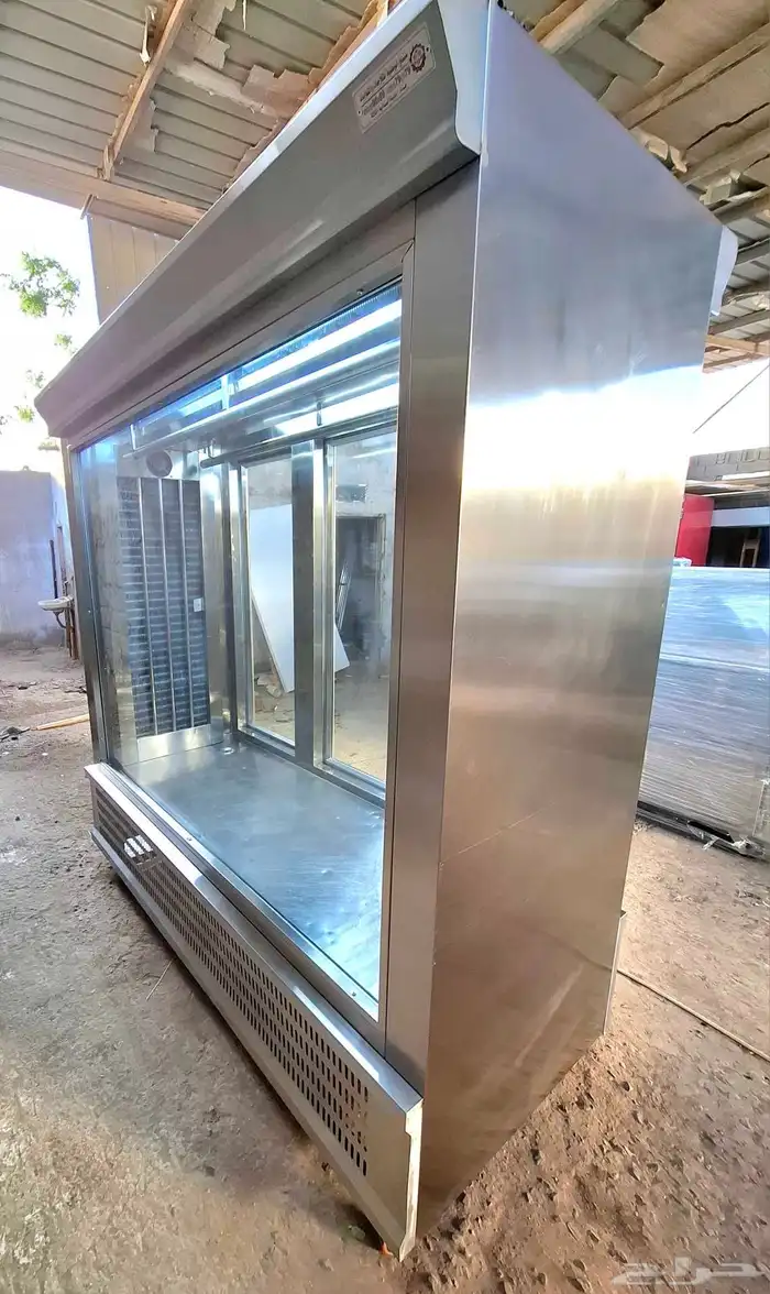 ثلاجة عرض لحوم ثلاث أبواب 3