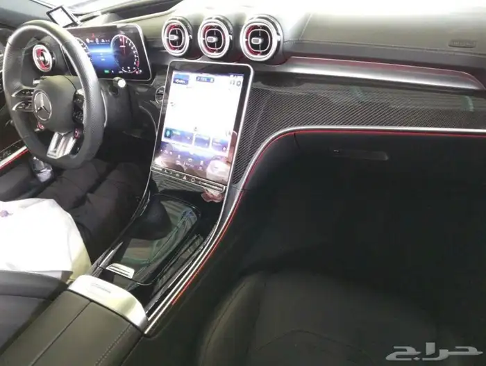 مرسيدس C63 ياباني وارد اليابان موديل 2024 واصلة الميناء 1