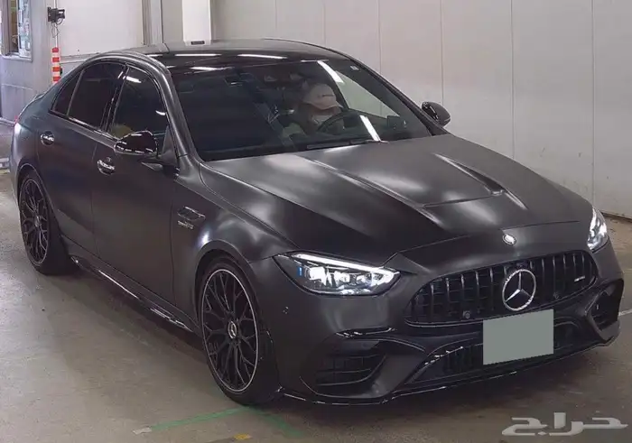 مرسيدس C63 ياباني وارد اليابان موديل 2024 واصلة الميناء 0