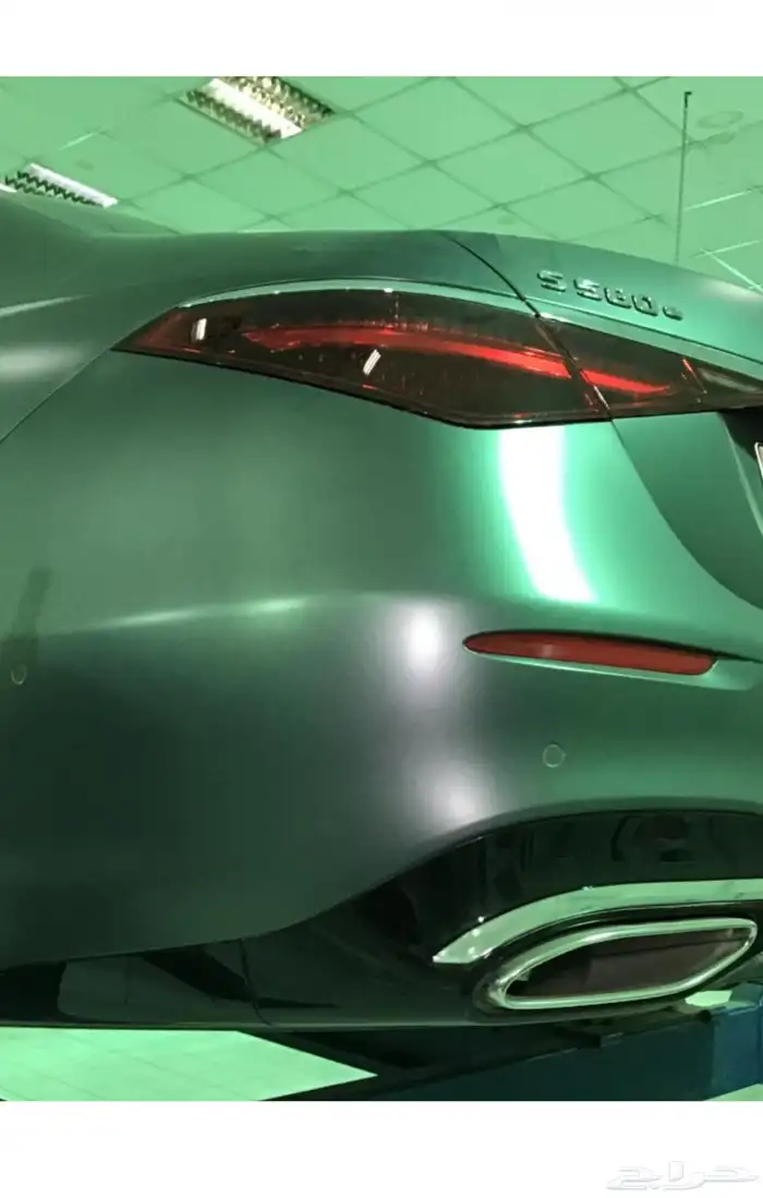 صدام خلفي مرسيدس 2023 SE   حالة ممتازة 5