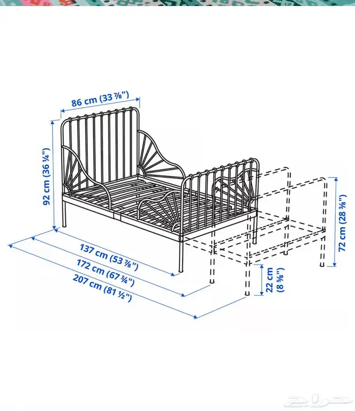 سراير من ايكيا 0