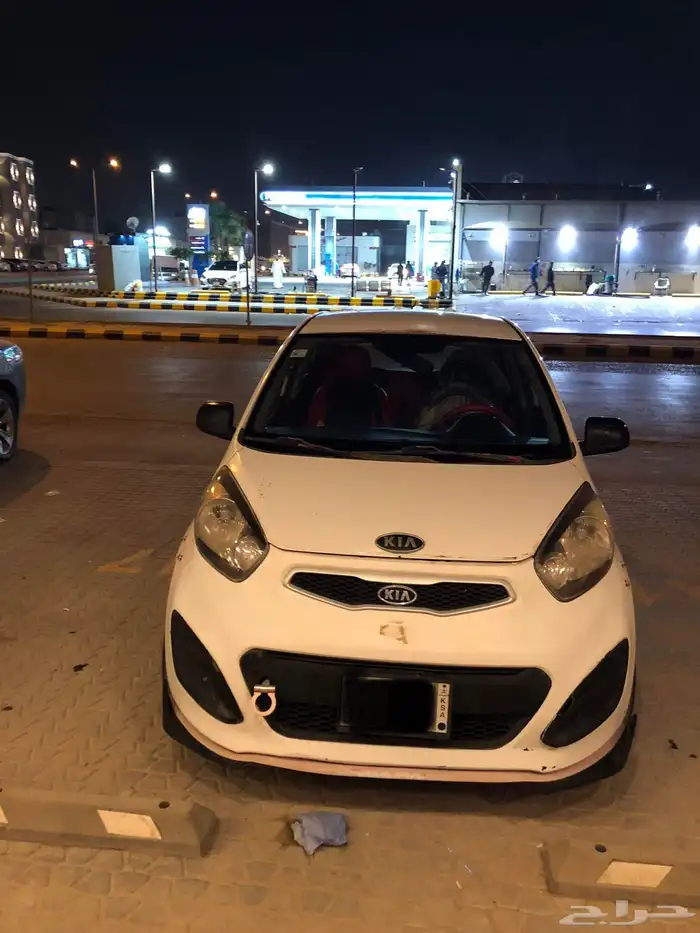 كيا بكانتو 2012نظيفه اورق جديده 3