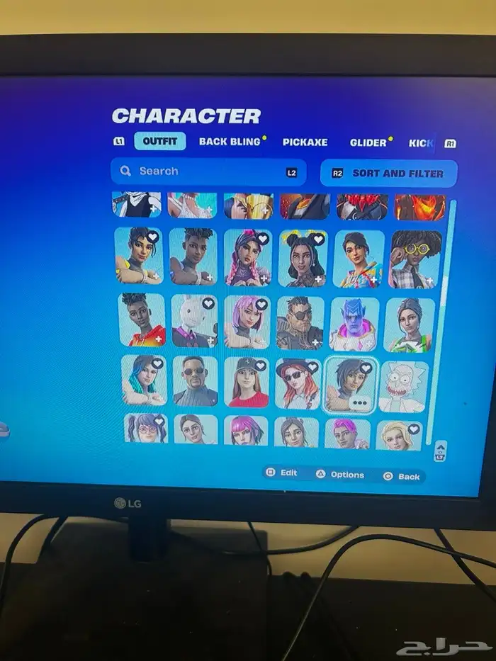 حساب فورت للبيع 15