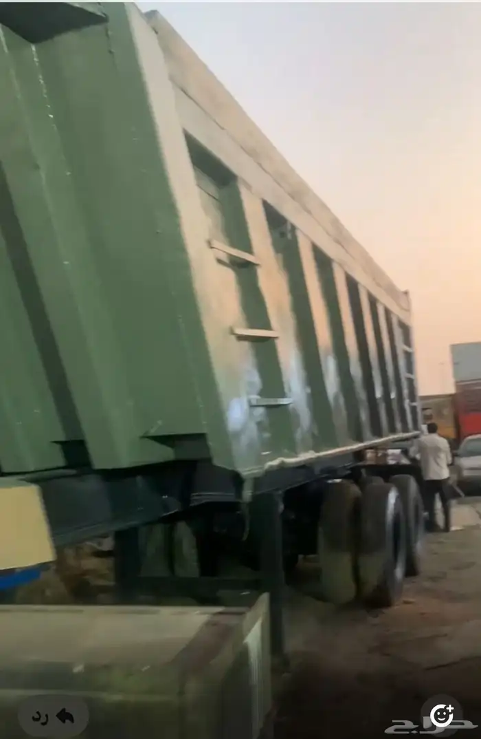 صندوق قلاب تريلا تيدر مقاس 24 متر 0