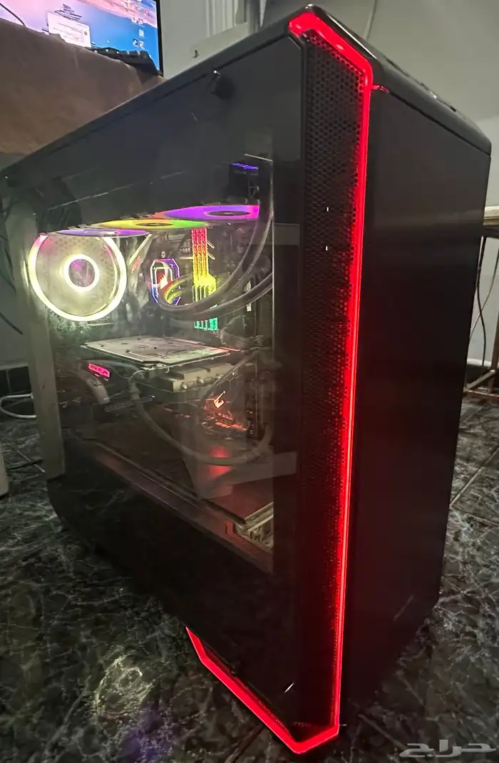 جهاز PC احترافي كامل بمعالج i7 وكرت RTX   حالة ممتازة 4