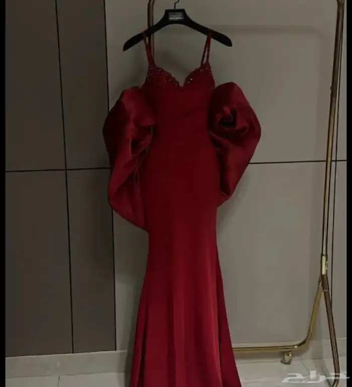 فستان المصممة رهف عزيز مقاس M للبيع ما انلبس ابدا 0