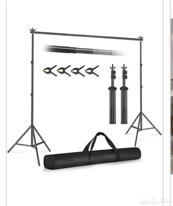 استديو تصوير اضاءه فلاش مع خلفيه 2