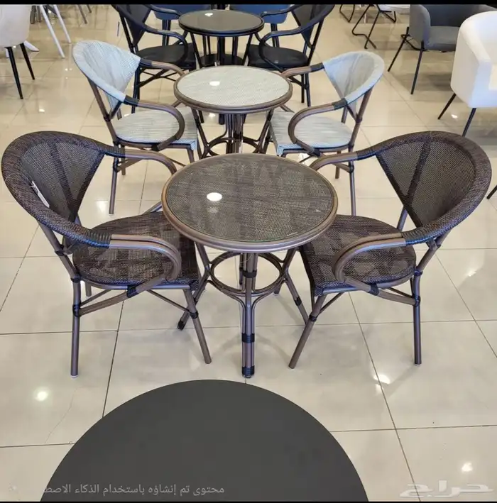 كراسي مطاعم ومقاهي بجيمع الأنواع 9