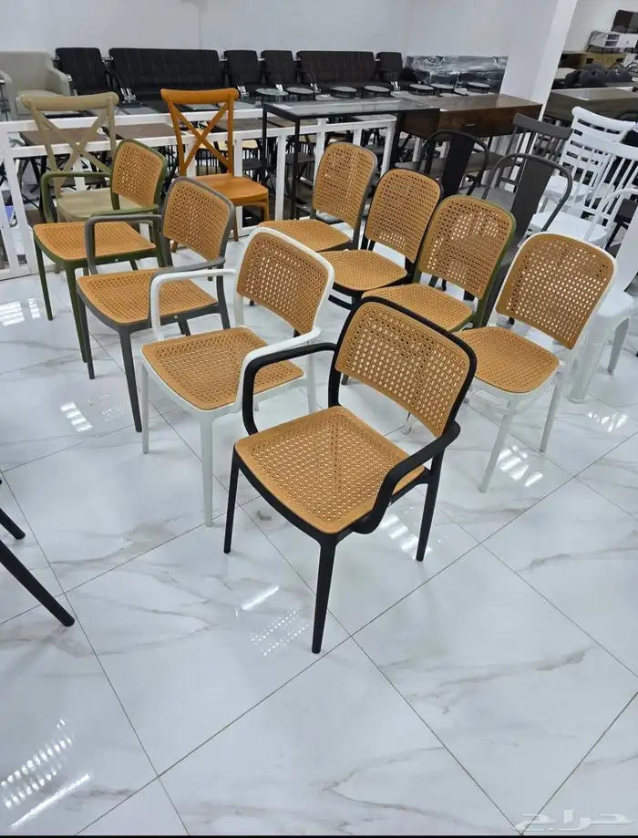 كراسي مطاعم ومقاهي بجيمع الأنواع 6