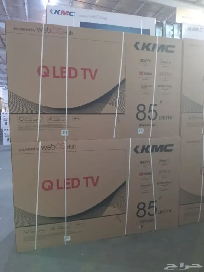 شاشة كي إم سي 85 بوصة كيولد نظام ويبوس من LG 1