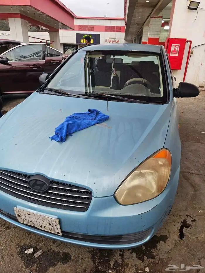 اكسنت 2007 للبيع قير عادي الرجاء لايجي الا الصامل 2