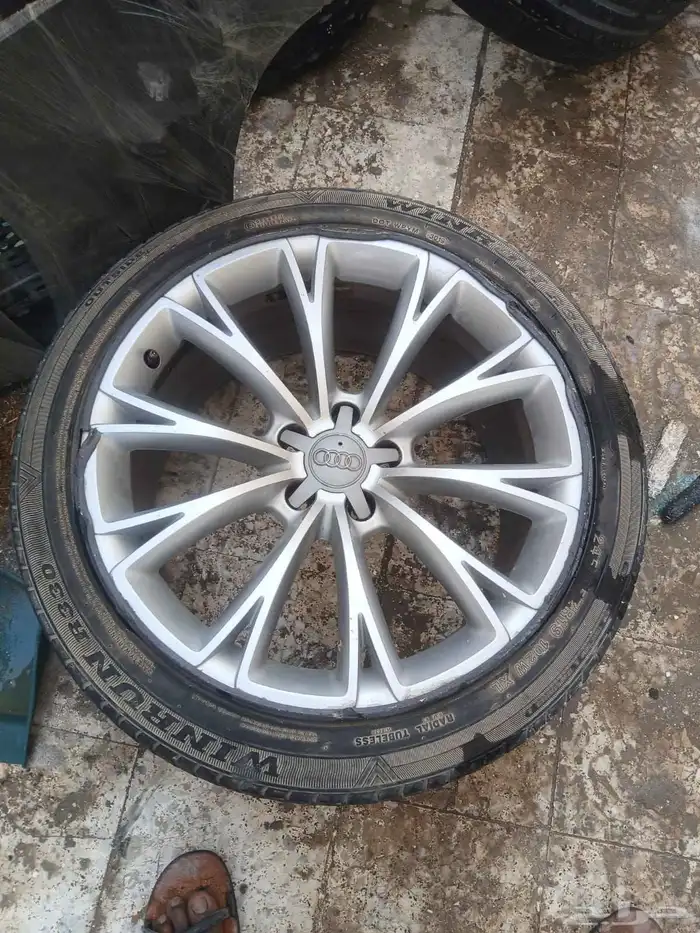 جنط اودي أربع حبات مقاس 19 للبيع 3