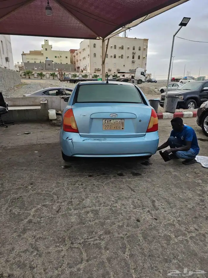 اكسنت 2007 للبيع قير عادي الرجاء لايجي الا الصامل 0