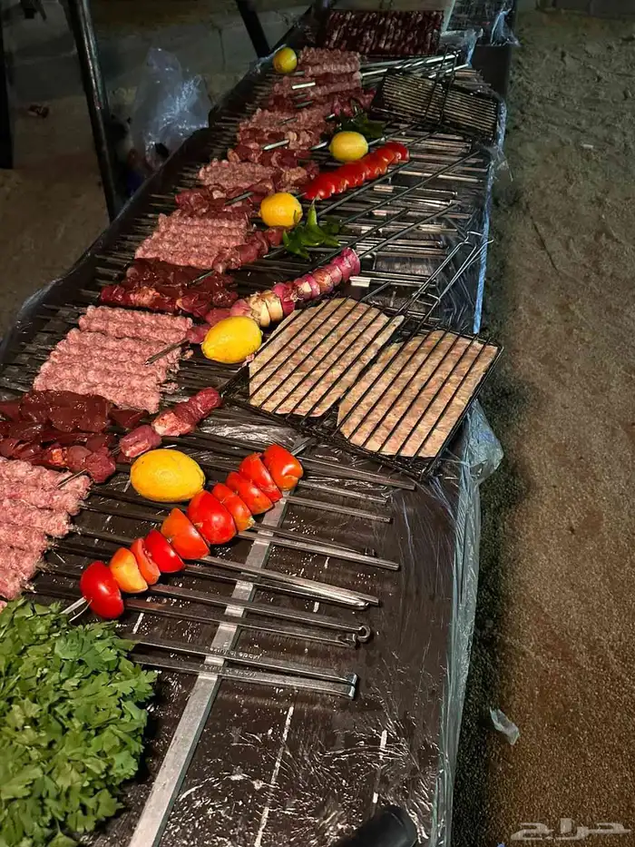 مشويات معلم مشاوي شوي خارجي دوار السعادة 2