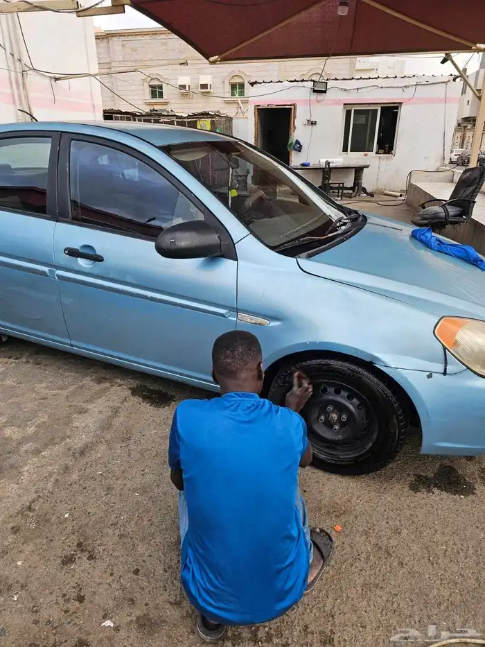 اكسنت 2007 للبيع قير عادي الرجاء لايجي الا الصامل 1