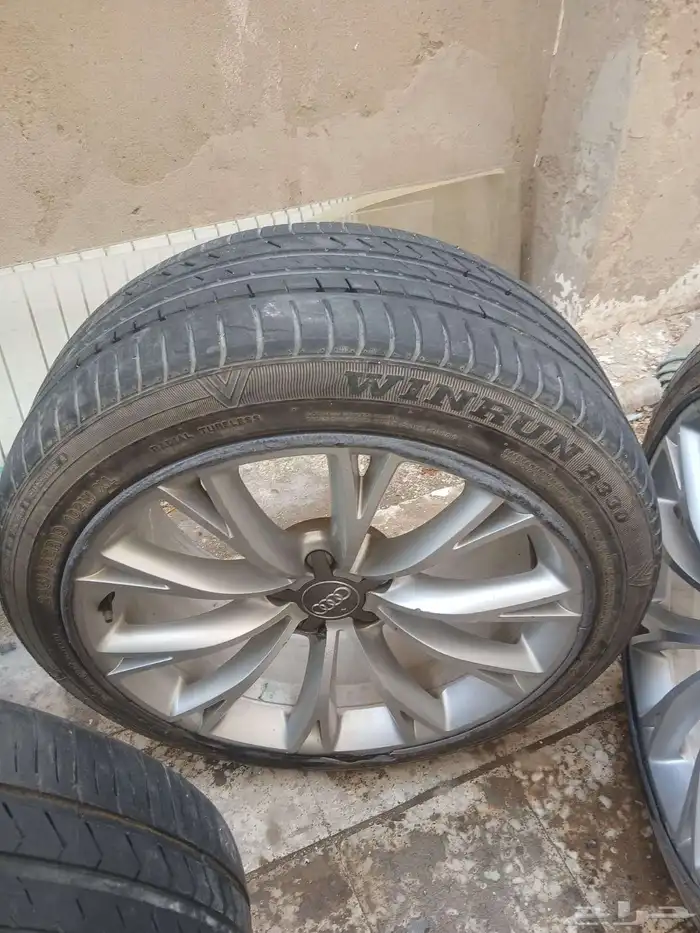 جنط اودي أربع حبات مقاس 19 للبيع 1