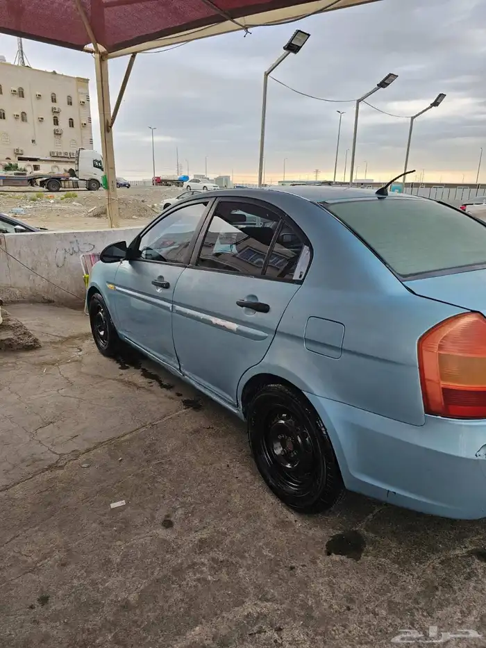 اكسنت 2007 للبيع قير عادي الرجاء لايجي الا الصامل 5