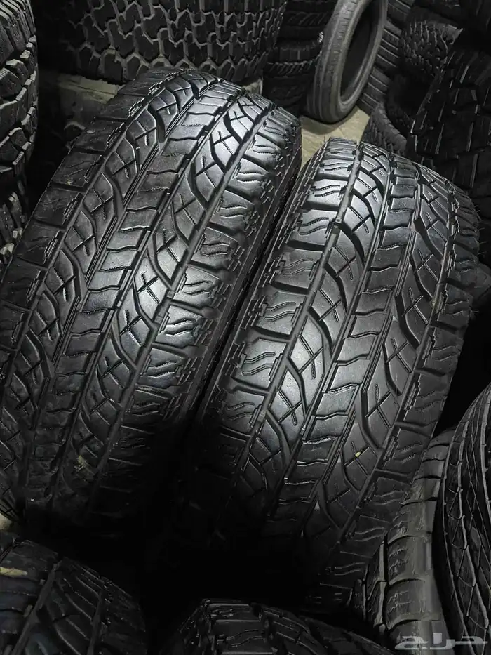 نعرض لكم كفرات يوكوهاما ياباني نص حجري اخو الجديد 265 70 17 0