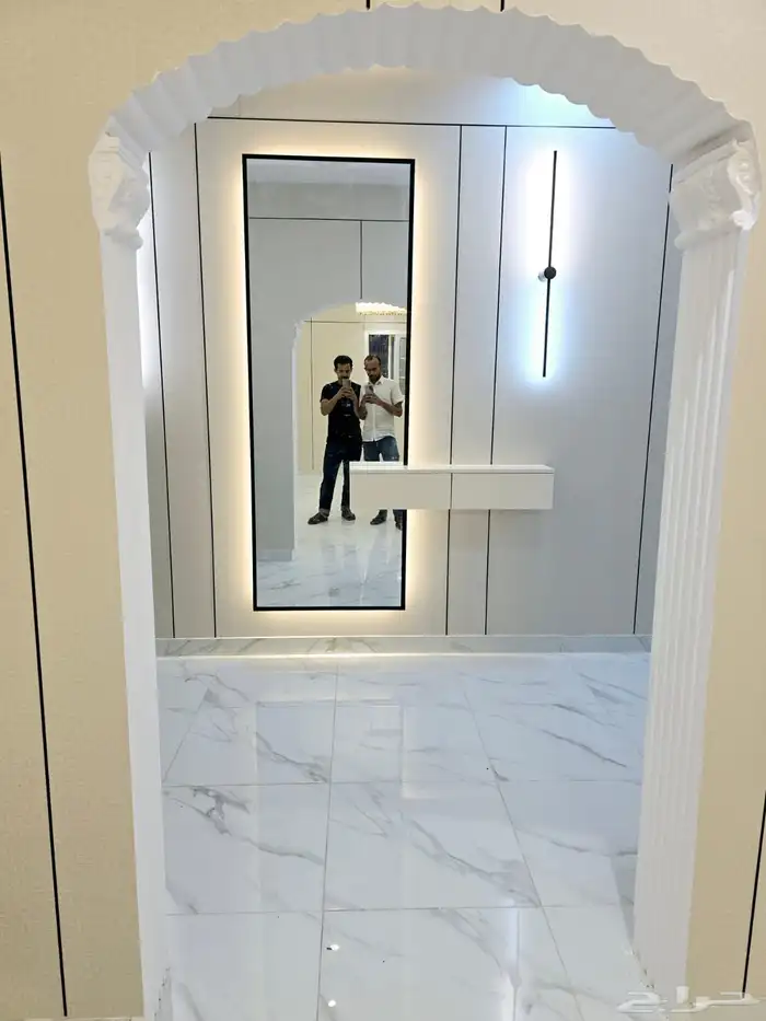 شيبورد ديكور صاله ديكورتلفزيون مرايات طاوله معلق اصباغ 6