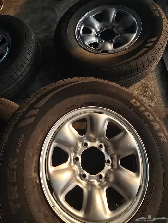 جنوط فورتشنر حديد مع كفرات 16 2