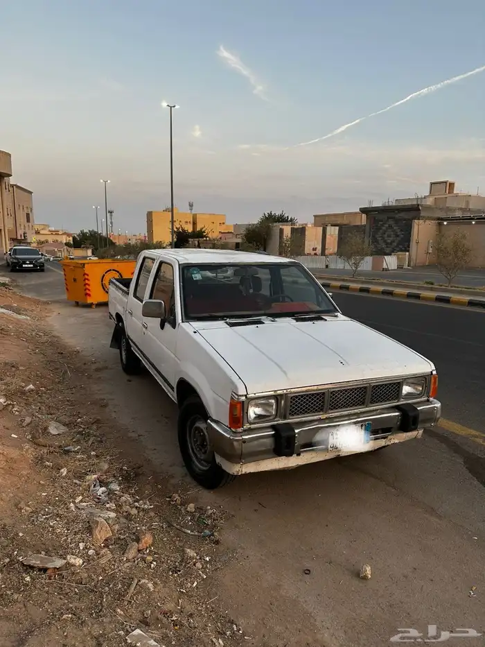 نيسان بك اب داتسون 1989 ددسن للبيع استمارة جدبدة 2