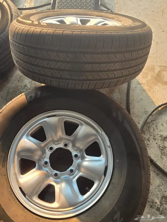 جنوط فورتشنر حديد مع كفرات 16 1