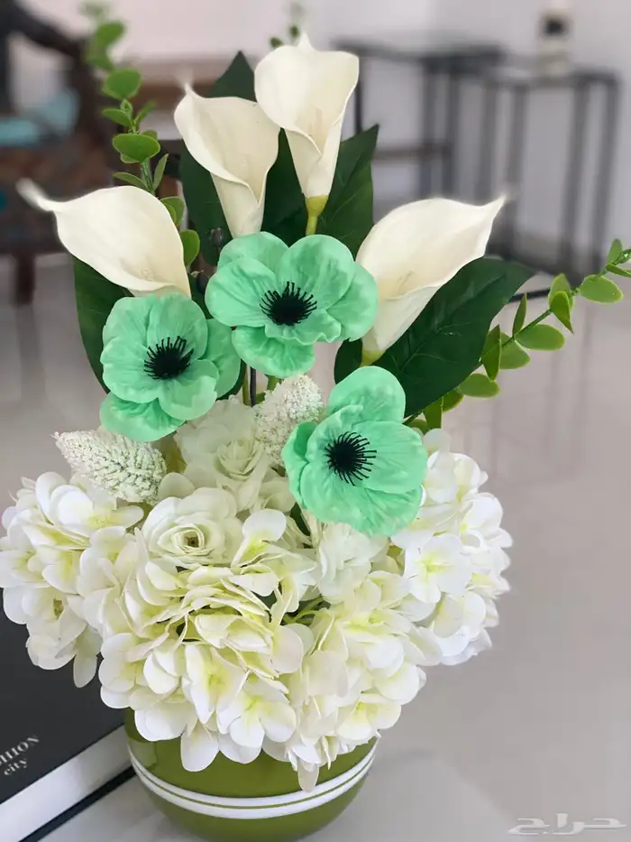 تنسيق ورد صناعي 0