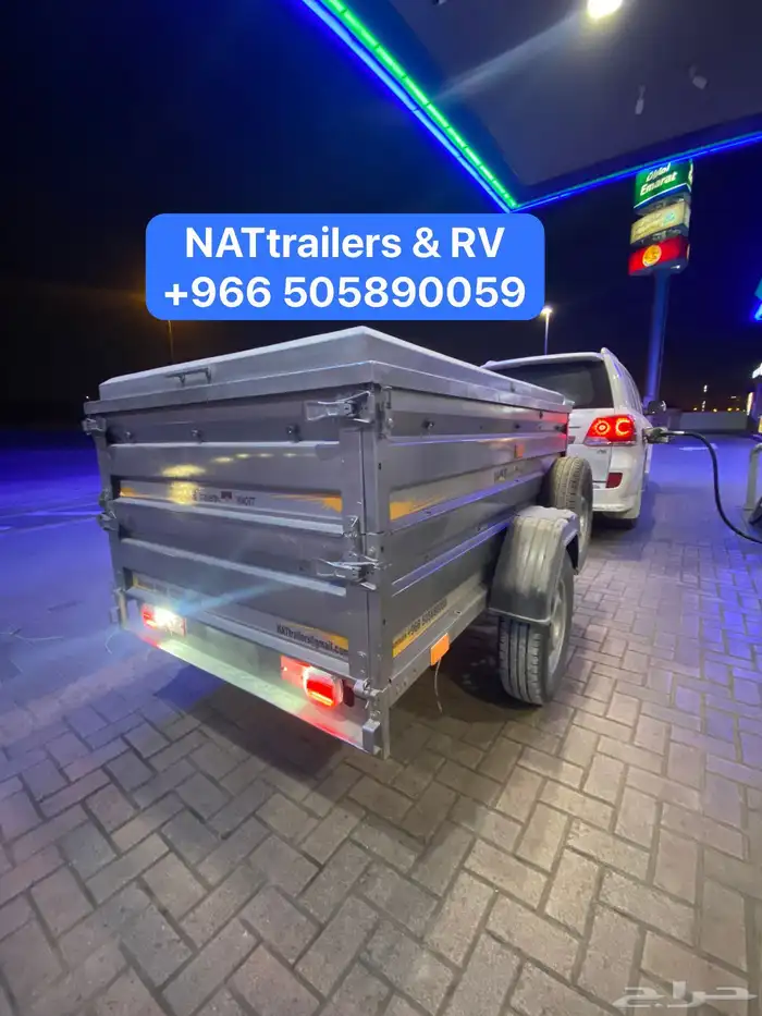 قلص فايبر مقطورة فايبر جلاس كامبر فيبرجلاس 60