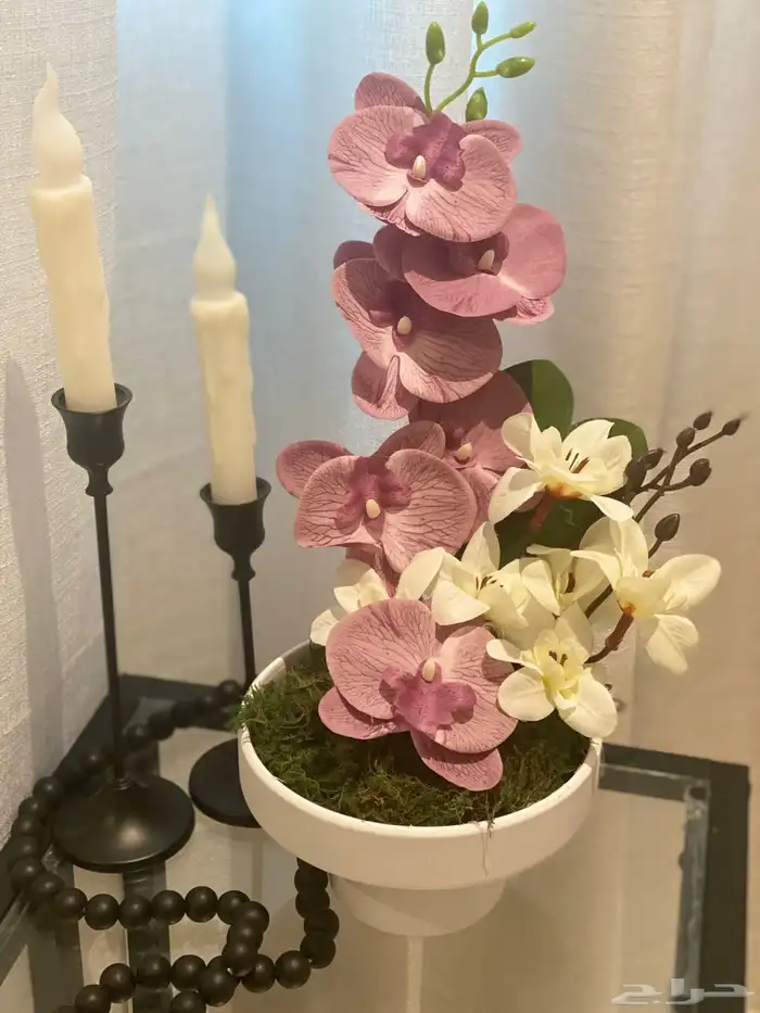 تنسيق ورد صناعي 7