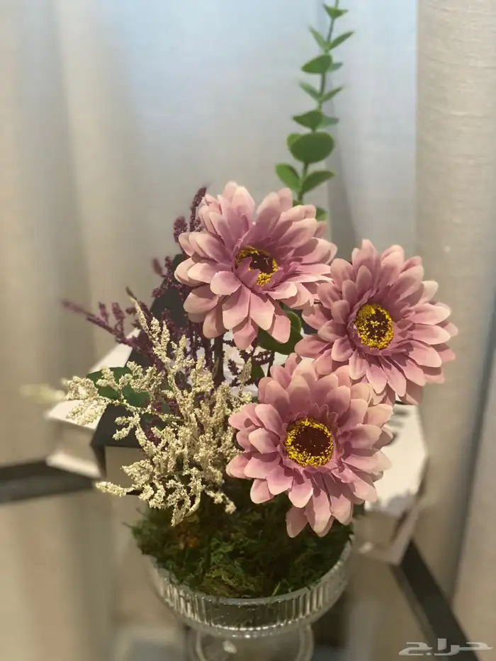 تنسيق ورد صناعي 6