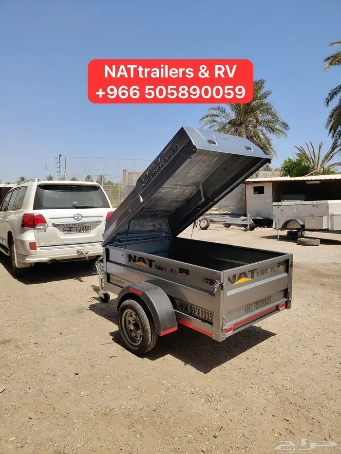 قلص فايبر مقطورة فايبر جلاس كامبر فيبرجلاس 29