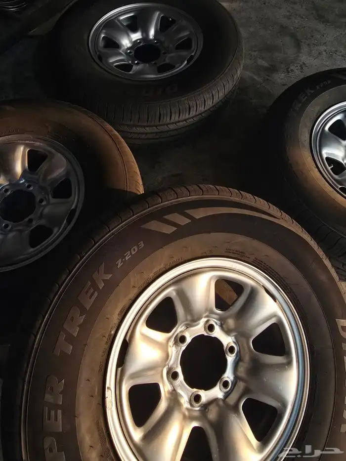 جنوط فورتشنر حديد مع كفرات 16 3