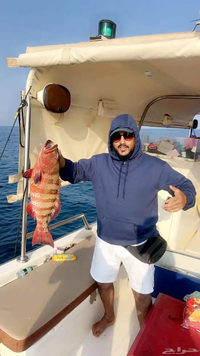 بحر جدة   رحلات صيد عيش المغامرة وسط البحر   صيد الاسماك 0
