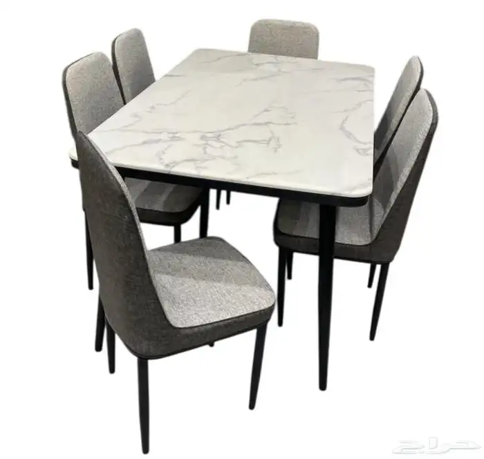 افخم طاولات طعام رخام 4او 6او 8 كراسي جودة ممتازة 4