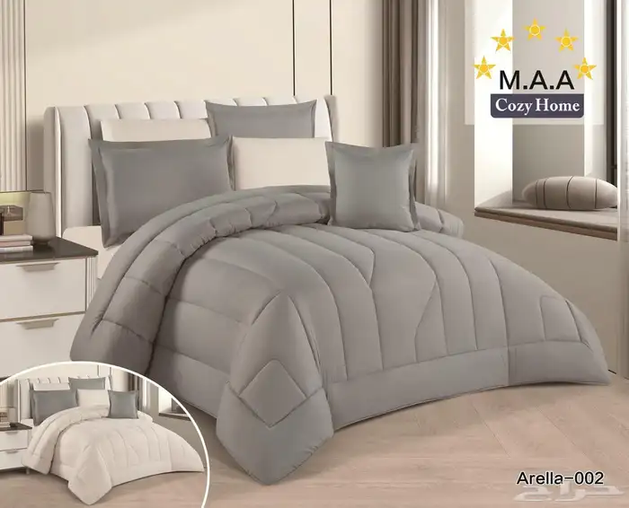 لحاف مايكرو فايبر مقاس كنج وجهين 1