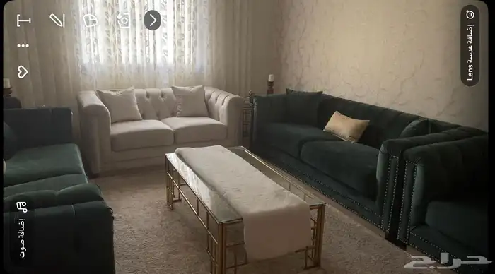 كنب 10اشخاص بحالة الجديد من هوم بوكس 2