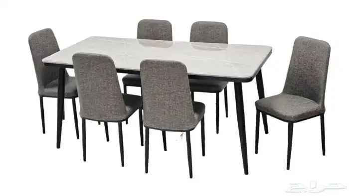 افخم طاولات طعام رخام 4او 6او 8 كراسي جودة ممتازة 8