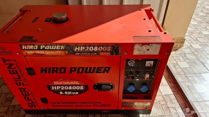 ماطور كهرباء كاتم صوت شبه جديد 2