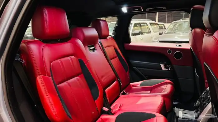 رنج روفر 2018 سبورت V8 ( بحالة ممتازة ) 11