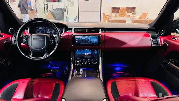 رنج روفر 2018 سبورت V8 ( بحالة ممتازة ) 8