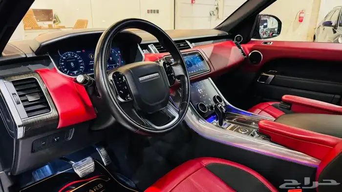 رنج روفر 2018 سبورت V8 ( بحالة ممتازة ) 7