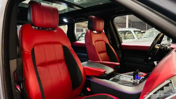 رنج روفر 2018 سبورت V8 ( بحالة ممتازة ) 4