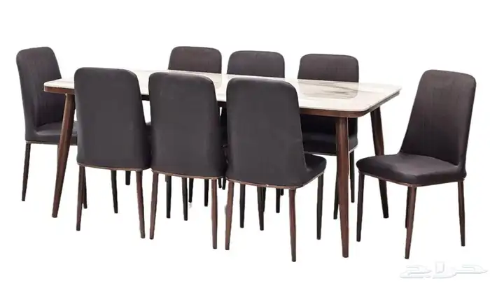 افخم طاولات طعام رخام 4او 6او 8 كراسي جودة ممتازة 7